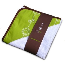 george olli and lime hooded towel
