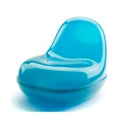 Fuchsia Capsule chair electric blue