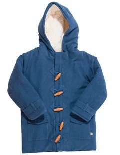 Woodland Adventurer Cord Duffle Coat
