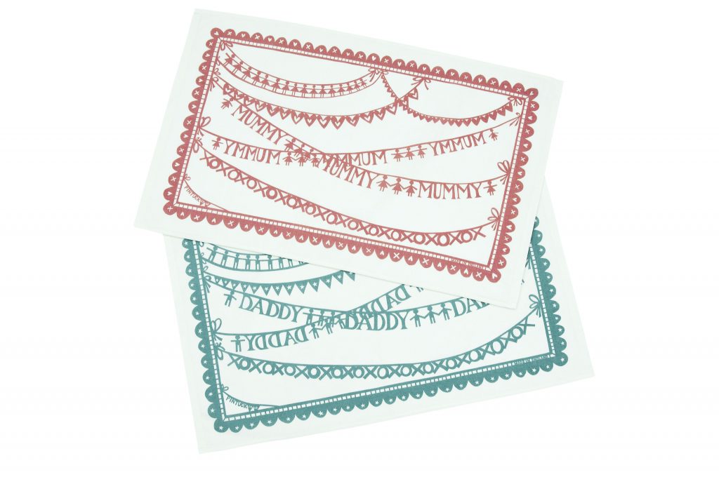 50152 Mummy and Daddy Tea Towels
