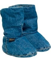 Lumberjack Denim soft sole booties by Elodie Details