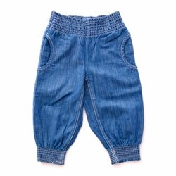 Minymo Light Denim Girls Baggy Pants