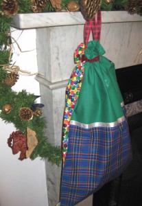 boys santa sack by mini mcghee