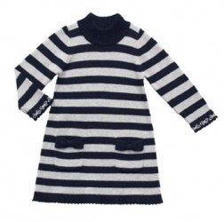 Mayoral L/S Stripe Knit Dress