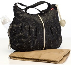babymel amanda black poppy