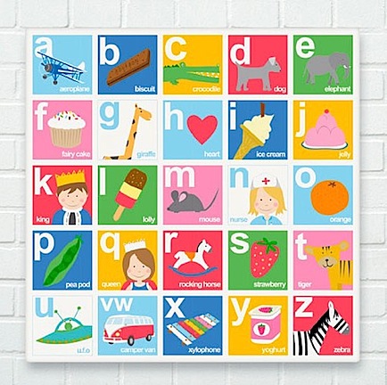 showler and showler ABC print