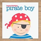pirate boy card by showler and showler