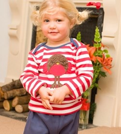 Robin Applique Top by frugi