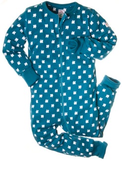 train print sleepsuit PO.P