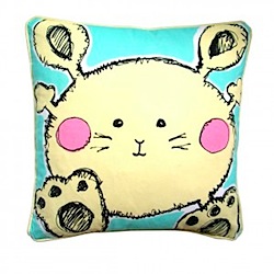 jessica graham 'boy' bunny cushion