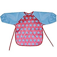 John Lewis Star Long Sleeve Bib