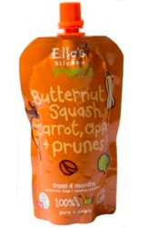 ella's kitchen butternut squash, carrot, apricots, and prunes