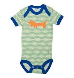 Short Sleeve Sausage Dog Body by Green Cotton