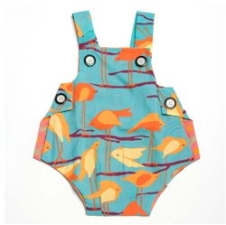 Right Bank Babies Girls Reversible Romper: Annie