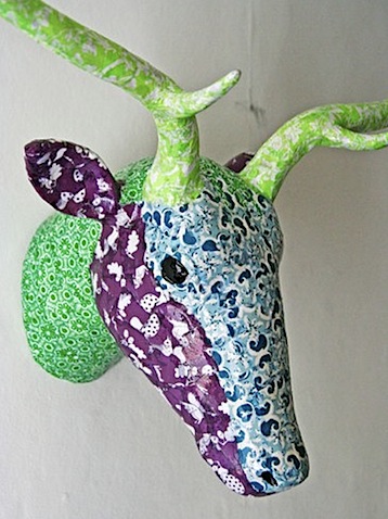 Stag Head - Purple