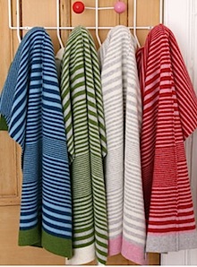 Felted Stripe Baby Blanket mini mcghee