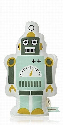 ferm living tobot cushion green