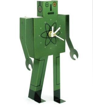 WhippetGrey | Robot clock