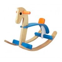 plan toys arabian rocking horse