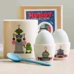 Clifford Richards Robot Mugs & Egg Cups