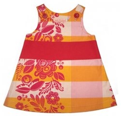saffron caterpillar dress