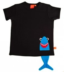 lipfish black shark t-shirt 