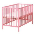 Green, Blue & Pink SOMNAT Cots by Ikea