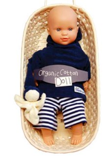 Keptin-JR organic cotton doll