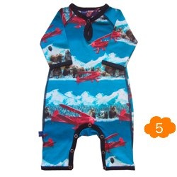 Molo Flemming Canada Bears Sleepsuit