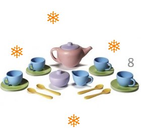 Green Toys Recycled Tea Set