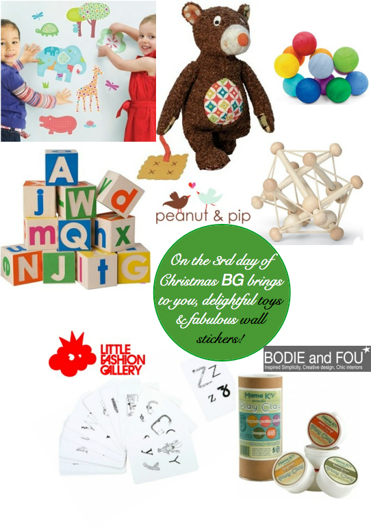 Third Day of Christmas Bambino Goodies