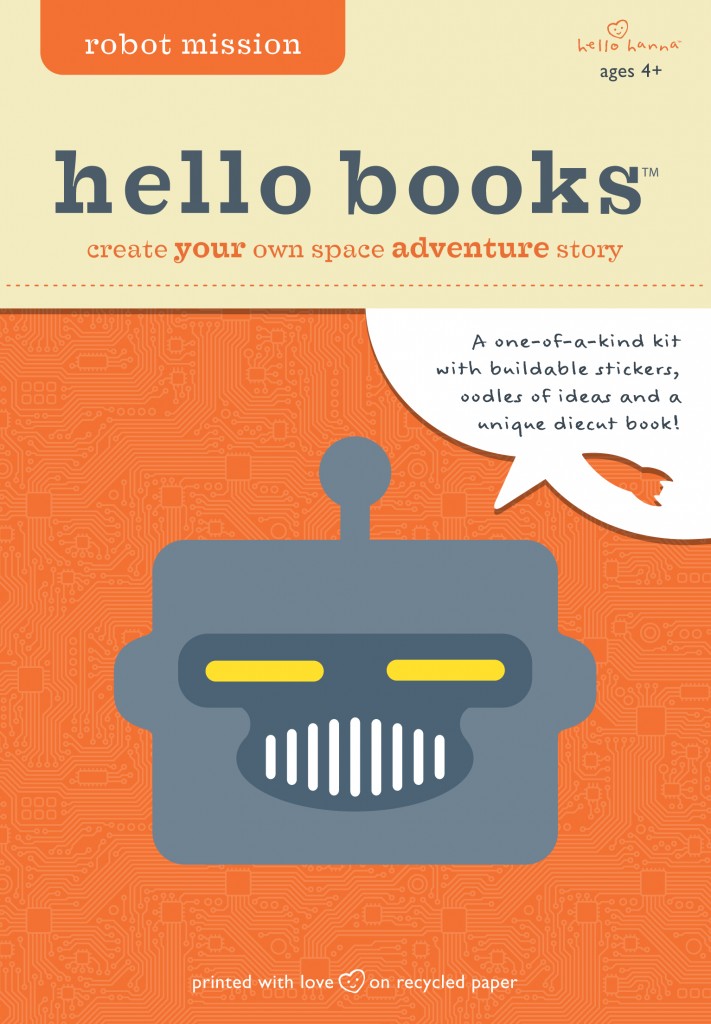 Hello Hanna DIY robot story at Little Scout