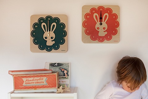 LulaBunnies Clocks by Lulabird