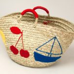 Bobo Choses straw toy basket
