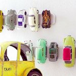 Inspiration: Repurpose Ikea’s Magnetic Knife Rack into Toy Car Storage
