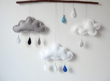 The Butter Flying Cloud Mobile