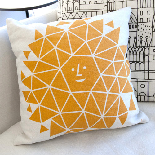 Alexander Girard Vitra sun cushion