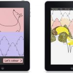 Crayate iPad colouring app