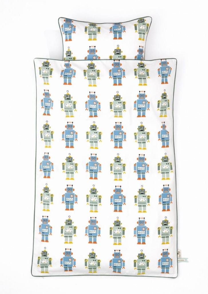 Ferm Living robot bedlinen