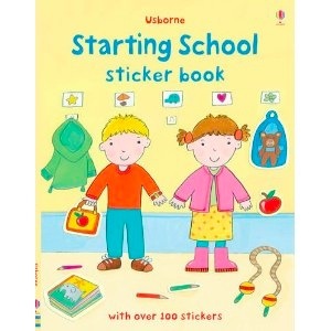 starting school sticker book 