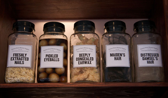 Monster Supplies jars