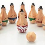 Sumo champion skittles by Muji