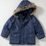 John Lewis Parka Jacket blue
