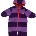 Katvig pram suit and stroller suit purple stripes