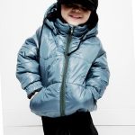 Mini Rodini Petrol puffer coat