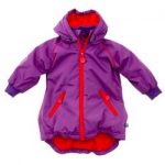 ej sikke lej winter jacket red and purple