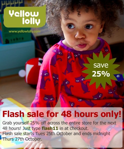 Yellow Lolly Flash Sale