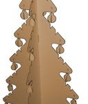 Cardboard Christmas tree from Red Jelly Kids