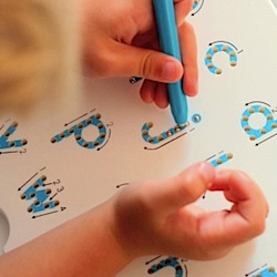 A to Z magnatab: lowercase letters by Kid o