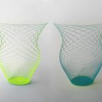 Set of 3 paper vases